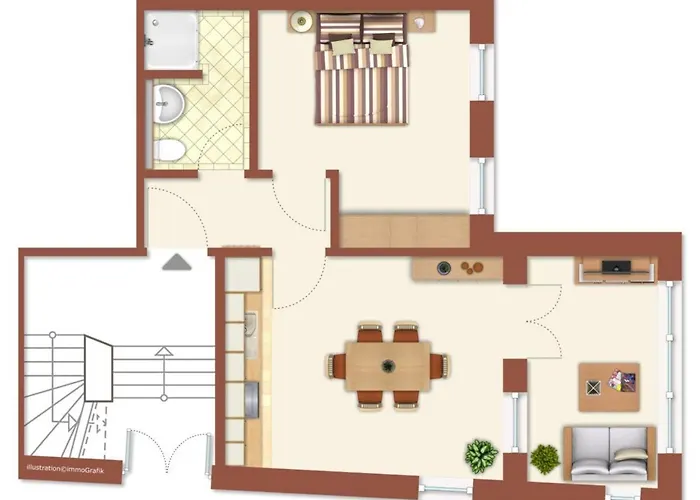 アパート Seevogel/seeadler *